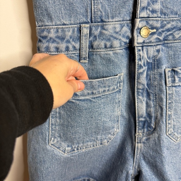 Rolla’s Sailor Denim Romper in Mid Blue - Small NWT - Picture 6 of 11